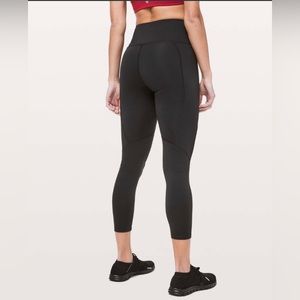 Lululemon | To the beat tights 24" | black | size 4